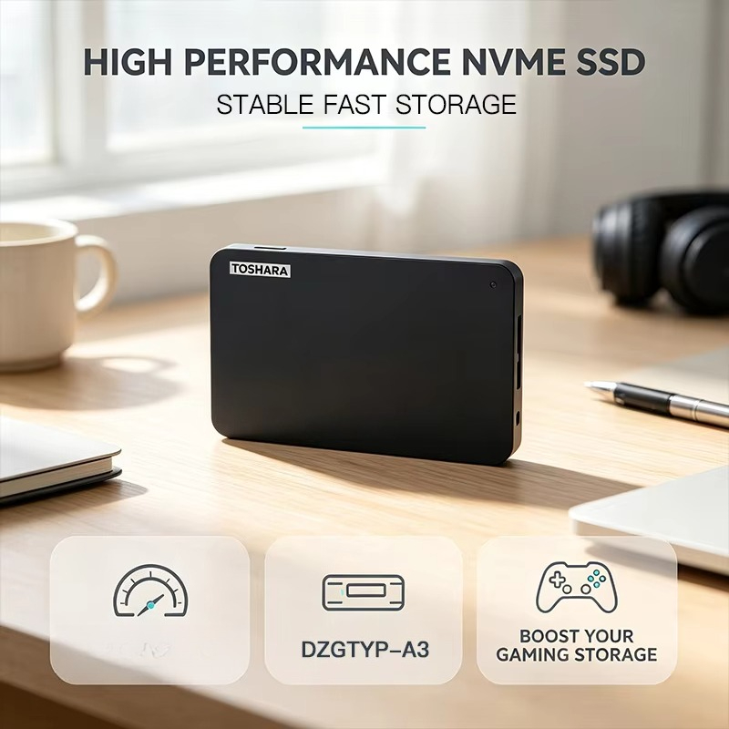 TOSHARA A3 Portable SSD  4TB 2 - Ssd 500Gb 评论和价格