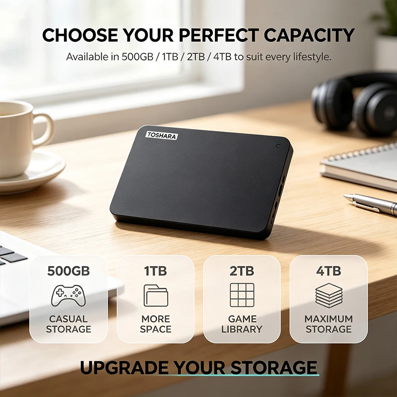 TOSHARA A3 Portable SSD  4TB 2 - Ssd 500Gb 评论和价格