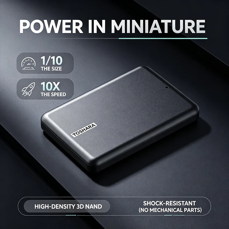 TOSHARA A5 Portable SSD 4TB 2T - Ssd 500Gb 评论和价格